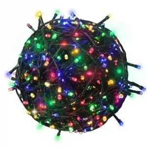 Yellow 100 LED Light String 26 Feet - Christmas/Vesak Lights