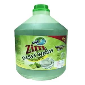 Zim Quality Dish Wash Liquid 4L Lemon