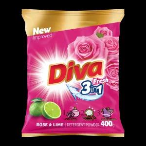 Diva Fresh Rose & Lime Washing Powder 400G