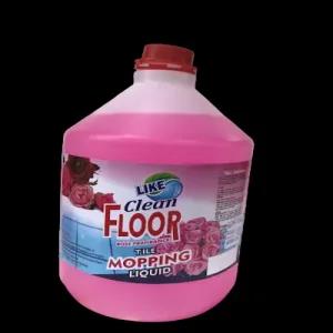 Tile Floor Cleaner Mopping Liquid Rose fragrant 4 Liter