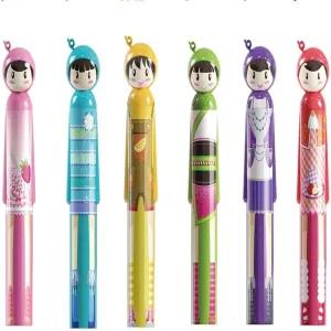 Cartoon character bottle umbrella Cute Doll Bottle Folding P