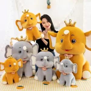 Generic 50cm Giant Elephant Soft Stuffed Flappy Ears Plush Toy