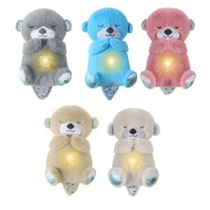 Generic Breathing Teddy Bear Relaxing Plush Toy