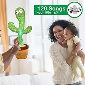 Green Cactus toy dancing music and speaking for kids