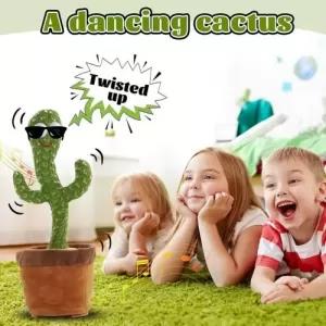 Cactus Plush Funny Electronic Shaking Cactus Singing