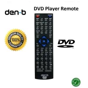Black DEN B DVD Player Remote Controller