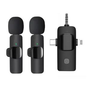 Generic K15 3-in-1 Dual Wireless Microphone