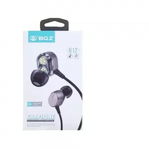 High Bass Wired Earphone Dual Drive Stereo In-Ear Earphones With Microphone