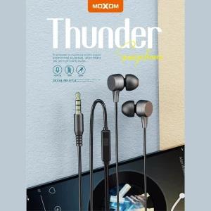 MOXOM Thunder Earphone Wired 3.5mm AUX Earphone