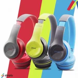 Tecno Wireless Bluetooth Over Ear Foldable Headphones
