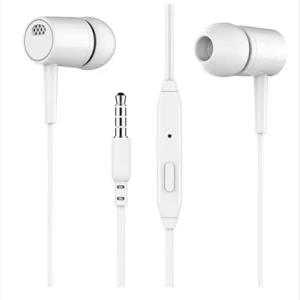 White stereo 3.5mm Jack Headphones Earphones Headset