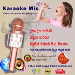 Wireless Bluetooth Karaoke Mic