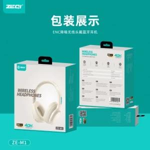 Zeqi ZE-M1 Wireless Headphones ENC Noise Cancellation