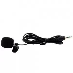 Black Portable Mini 3.5Mm Tie Lavalier Clip On Microphon