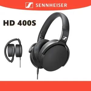 Black Sennheiser HD 400S - Over-Ear Headphone with Smart Rem
