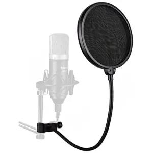 Generic 360 Gooseneck Black Pop Filter