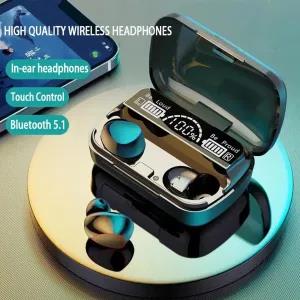 Generic M10 TWS Black Wireless Bluetooth Earbuds