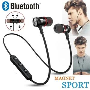 Bluetooth Wireless Headset Sports Neckband Magnetic