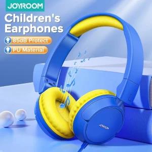 Joyroom JR-HC1 Kids Wired Headphones Microphone Headset