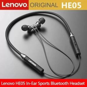 Lenovo HE05 Bluetooth Earphones Wireless Neckband