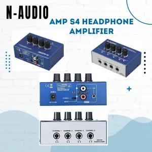 Ocean Blue N Audio AMP-S4 4-channel Headphone Power Amplifie