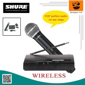 SHURE SH- 200 wireless single hand microphone