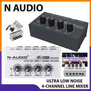Silver N Audio MX400 4 Channels Line Audio Mixer Stereo Head