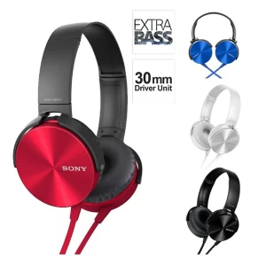 SONY MDR-XB450AP On-Ear EXTRA BASS Headphones with Mic