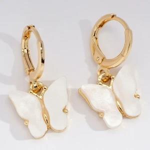 Generic Earrings Acrylic Butterfly