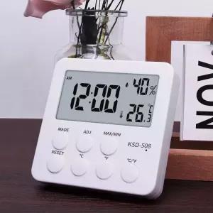 White Amvolta Thermometer Hygrometer Weather Station Digital