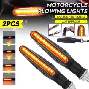 2 pcs LED Motorcycle Turn Running Signals Lights