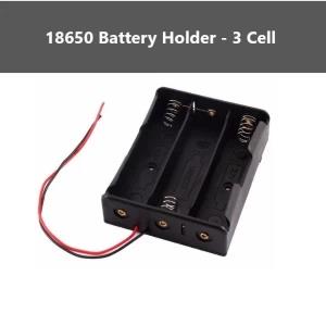 18650 x 3 Lithium Ion Battery Holder Box