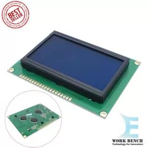 1X 12864 Lcd Module 128X64 Dots Graphic Blue Color