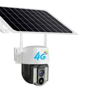 4g sim solar power cctv outdoor camera