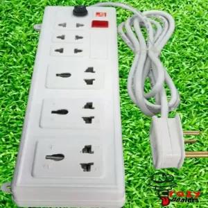 5M Extension Wire Cord Round Pin Made in Sri Lanka High Qual