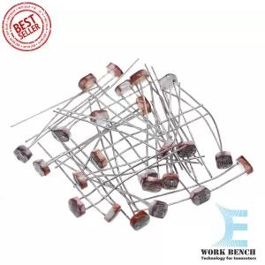 5 Pcs Ldr Photo Light Sensitive Resistor Photoelectric Photo