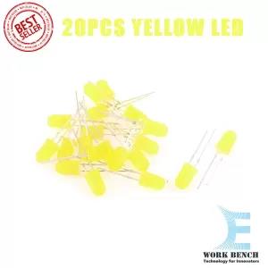 Generic 5mm LED Diode Assorted Kit Yellow DIY Light