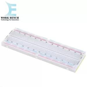 Generic MB-102 Solderless 830 Point White Breadboard