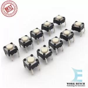 Generic Tactile Push Button Switch For Arduino 4P