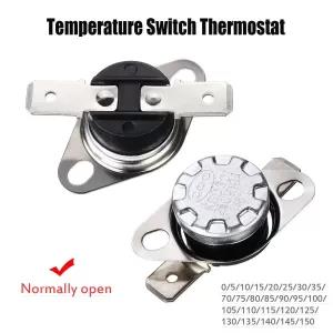 KUIBIAOCHI KSD301 250V 10A Normally Open NO Thermostat 75