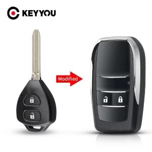Modified Key 2 Buttons Fob For Toyota