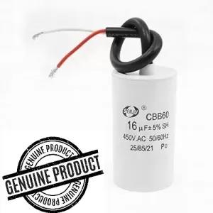 Motor run capacitor 16uf water pump 16 uf
