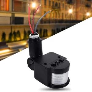 PIR Motion Sensor Detector 230V Adjustable 180 Degree