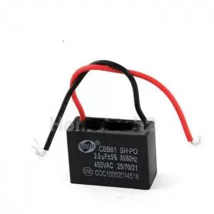 Stand Wall Fan 2 Wire Capacitor 2.0uF