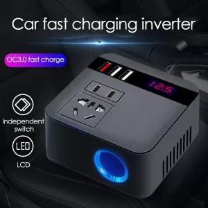 Tecno 300W Power Inverter 12V/24V DC USB Car Charge