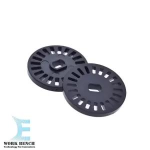 Black 2Pcs Coded Disc Encoder 20 Holds Motor Speed Sensor Fo