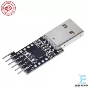 Black Cp2102 Usb 2.0 To Ttl Uart- Module 6Pin Serial Convert