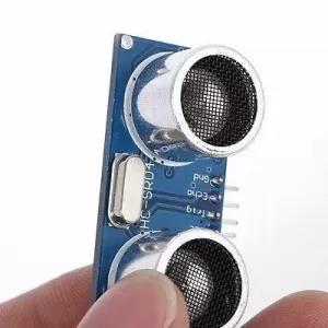 Blue Hc-Sr04 To World Ultrasonic Wave Detector Ranging Modul