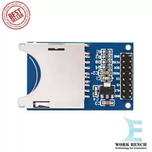 Blue Sd Card Module Compatible With Arduino Microcontroller