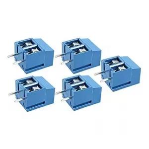 5Pcs Lot 2P Pcb Electrical Screw Terminal Block Connector